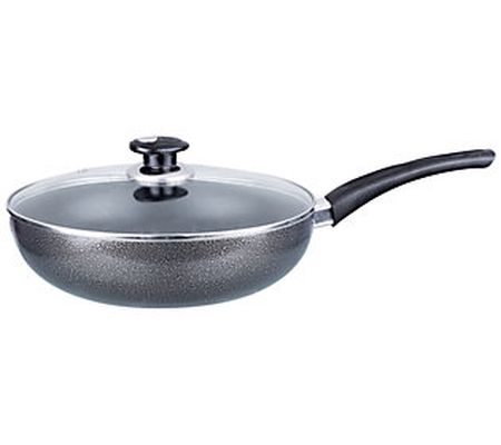 Brentwood Nonstick 10" Aluminum Wok with Lid