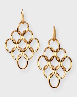 Brera Link 18K Rose Gold Chandelier Earrings