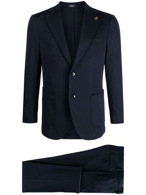 BRERAS MILANO single-breasted suit - Blue