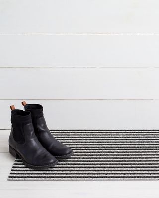 Breton Stripe Shag Doormat