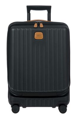 Bric's Capri 2.0 21-Inch Expandable Rolling Carry-On in Matte Black