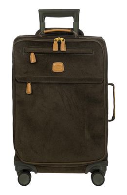 Bric's Life Tropea 21-Inch Spinner Carry-On in Olive