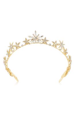 Brides & Hairpins Brinley Star Crown in Gold