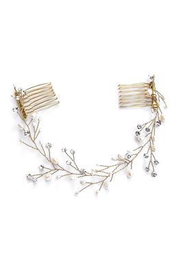 Brides & Hairpins Zylina Halo Comb in Gold