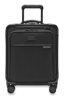 Briggs & Riley Baseline Compact Spinner Carry-On in Black