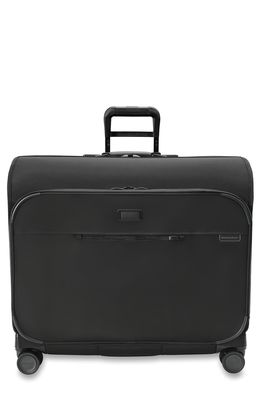 Briggs & Riley Baseline Deluxe Wardrobe Spinner Suitcase in Black