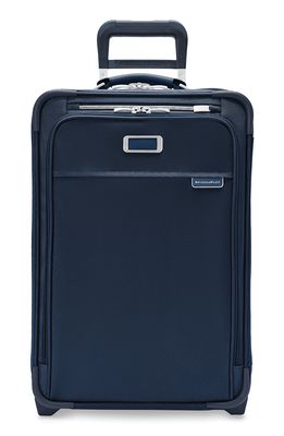 Briggs & Riley Baseline Essential 22-Inch Expandable 2-Wheel Carry-On Bag in Navy