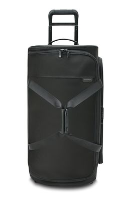 Briggs & Riley Medium Baseline 2-Wheel Duffle Bag in Black