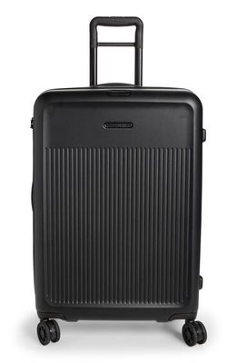 Briggs & Riley Medium Sympatico Expandable 27-Inch Spinner Packing Case in Matte Black