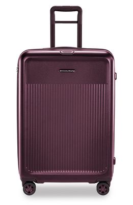 Briggs & Riley Medium Sympatico Expandable 27-Inch Spinner Packing Case in Matte Plum