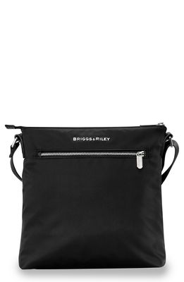 Briggs & Riley Rhapsody Water Resistant Nylon Crossbody Bag in Black