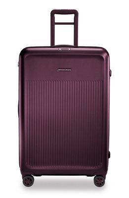 Briggs & Riley Sympatico 30-Inch Large Expandable Spinner Packing Case in Matte Plum