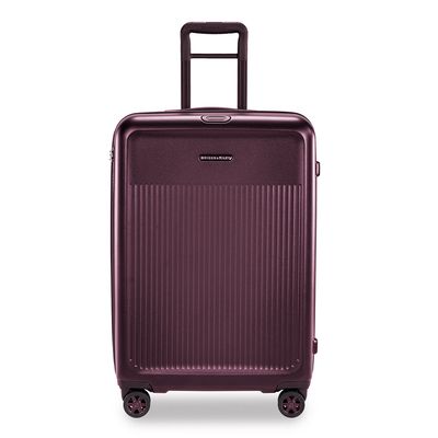 Briggs & Riley Sympatico Expandable Spinner in Plum