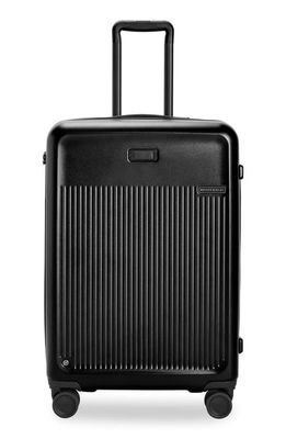 Briggs & Riley Sympatico Medium 27-Inch Expandable Spinner Luggage in Black 