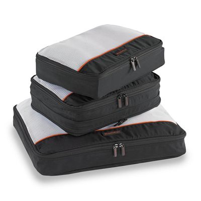 Briggs & Riley Travel Basics Packing Cubes - Large Set in Black