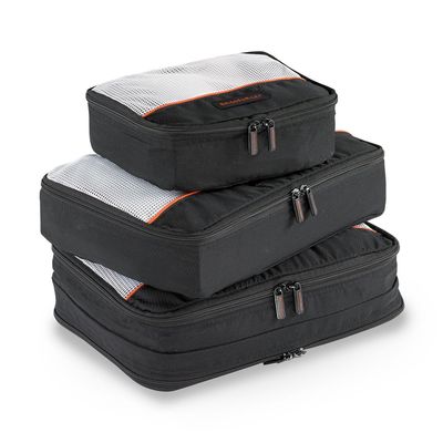 Briggs & Riley Travel Basics Packing Cubes - Small Set in Black