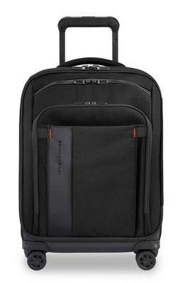 Briggs & Riley ZDX 21-Inch Expandable Spinner Suitcase in Black