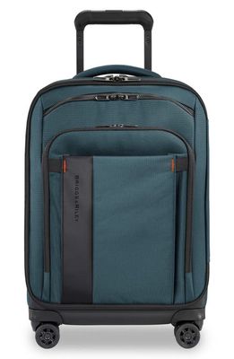 Briggs & Riley ZDX 22-Inch Expandable Spinner Suitcase in Blue