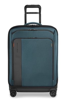 Briggs & Riley ZDX 26-Inch Expandable Spinner Suitcase in Blue