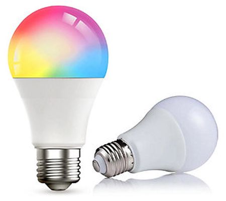 Brightech Color Changing 9 Watt A19 LED Smart W iFi Light Bulb