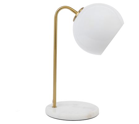 Brightech Krystal 15.5" LED Arc Table Desk Lamp