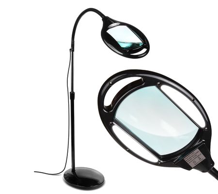 Brightech Lightview 5-Diopter 44" LED Magnifier Floor Lamp