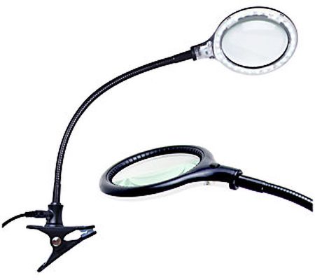 Brightech Lightview Flex 23.5" LED Magnifier De sk Lamp