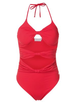 Brigitte cut-out one-piece swimsuit - Red