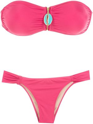 Brigitte Melissa bandeau bikini - Pink