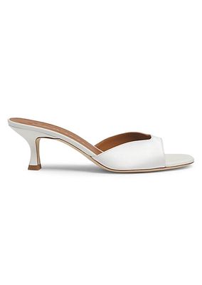 Brigitte Silk-Blend Mules