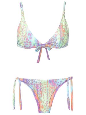 Brigitte Val leopard print bikini - Multicolour