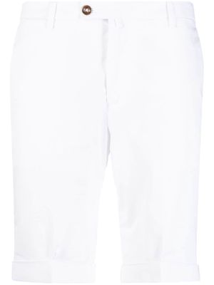 Briglia 1949 above-knee chino shorts - White