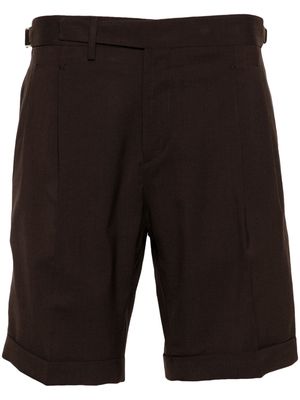 Briglia 1949 Amalfis lightweight-wool shorts - Brown