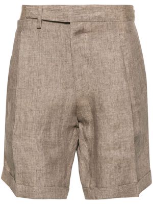 Briglia 1949 Amalfis tailored shorts - Brown