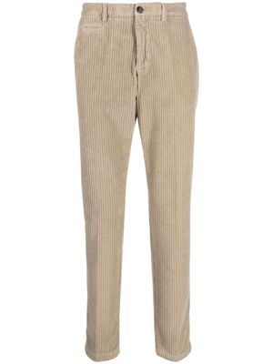 Briglia 1949 America-pocket corduroy trousers - Neutrals