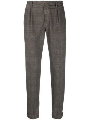Briglia 1949 checked straight-leg trousers - Neutrals