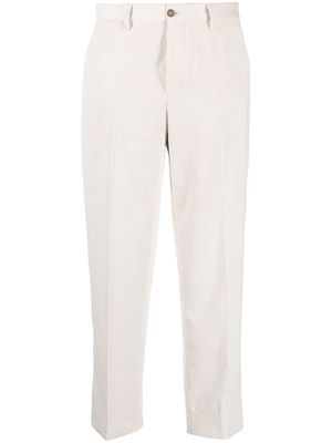 Briglia 1949 cropped straight-leg trousers - White