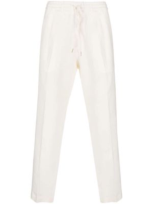 Briglia 1949 drawstring-waist cropped trousers - White
