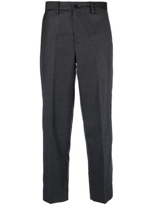 Briglia 1949 Jean pleated tapered trousers - Grey
