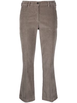 Briglia 1949 mid-rise cropped trousers - Brown