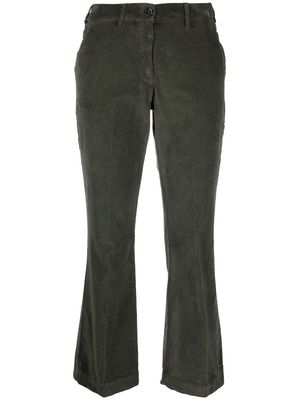 Briglia 1949 mid-rise cropped trousers - Green