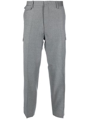 Briglia 1949 mid-rise cropped trousers - Grey