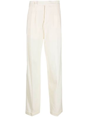 Briglia 1949 mid-rise pinched trousers - White