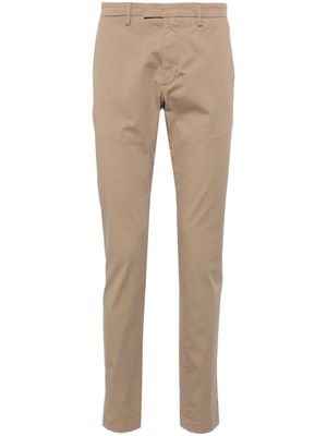 Briglia 1949 mid-rise poplin chino trousers - Neutrals