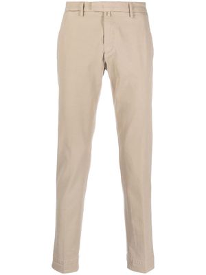 Briglia 1949 mid-rise tapered trousers - Neutrals