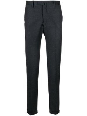 Briglia 1949 mid-rise virgin wool tapered trousers - Grey