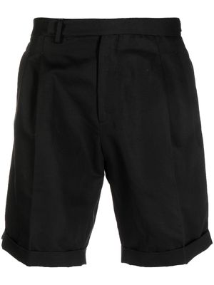Briglia 1949 off-centre fastening bermuda shorts - Black