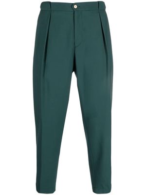 Briglia 1949 pleat-detail chino trousers - Green
