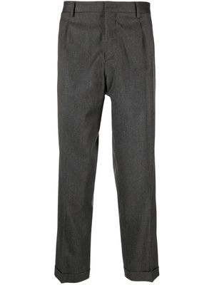 Briglia 1949 pleat-detail tapered tailored trousers - Grey