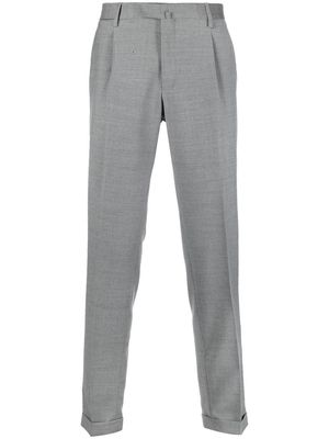 Briglia 1949 pleat-detail wool-blend trousers - Grey